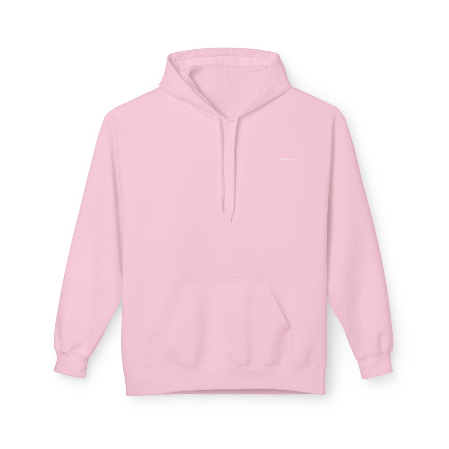 Vybz Fleece Hoodie in Pink