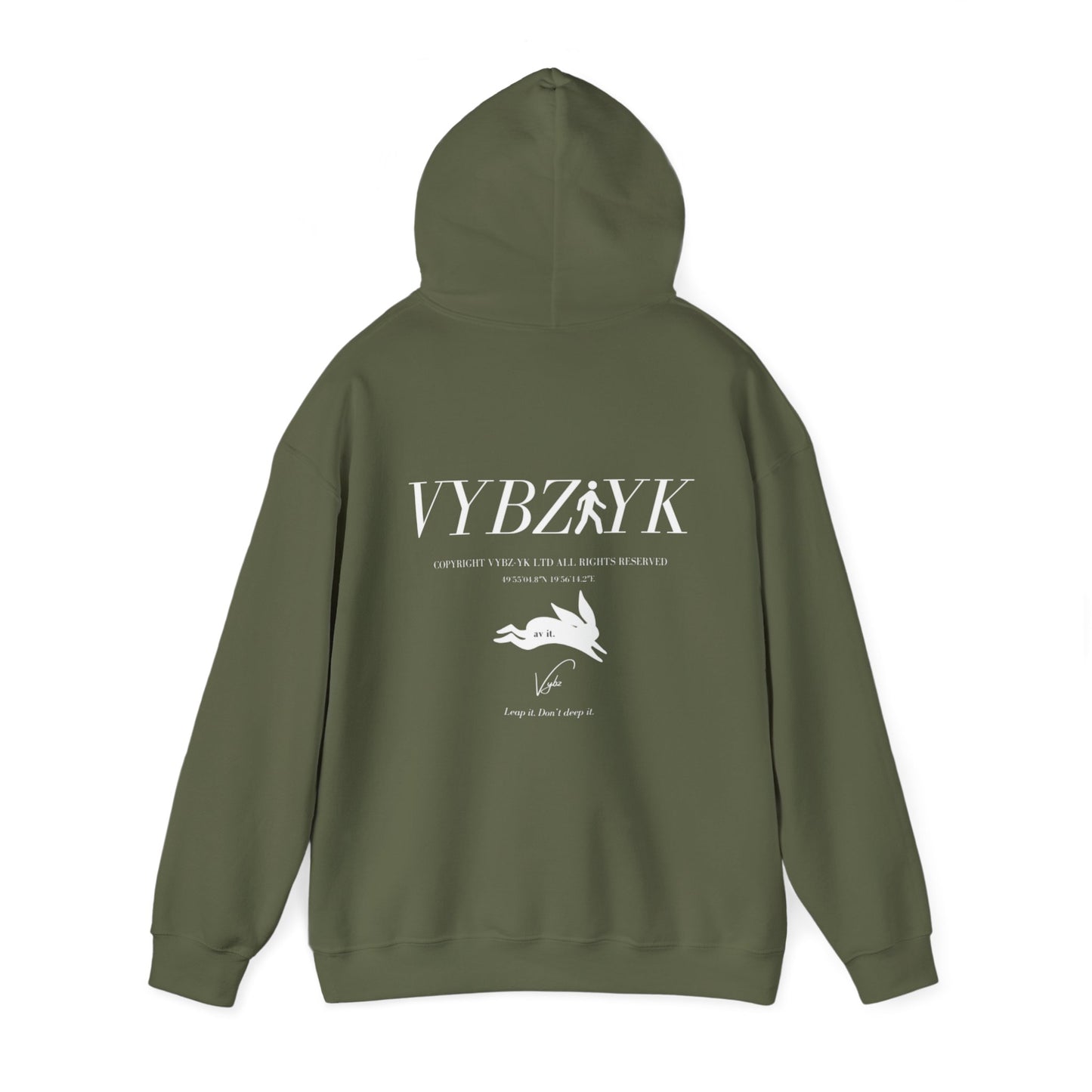 VYBZ-YK Heavy Hooded Sweatshirt - Dark Collection