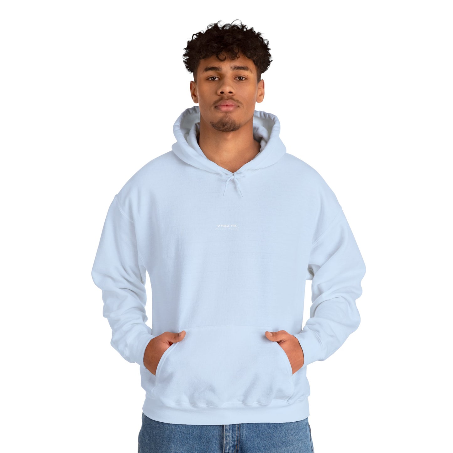 Sky Blue VYBZ YK Unisex Hoodie - Cozy Casual Wear