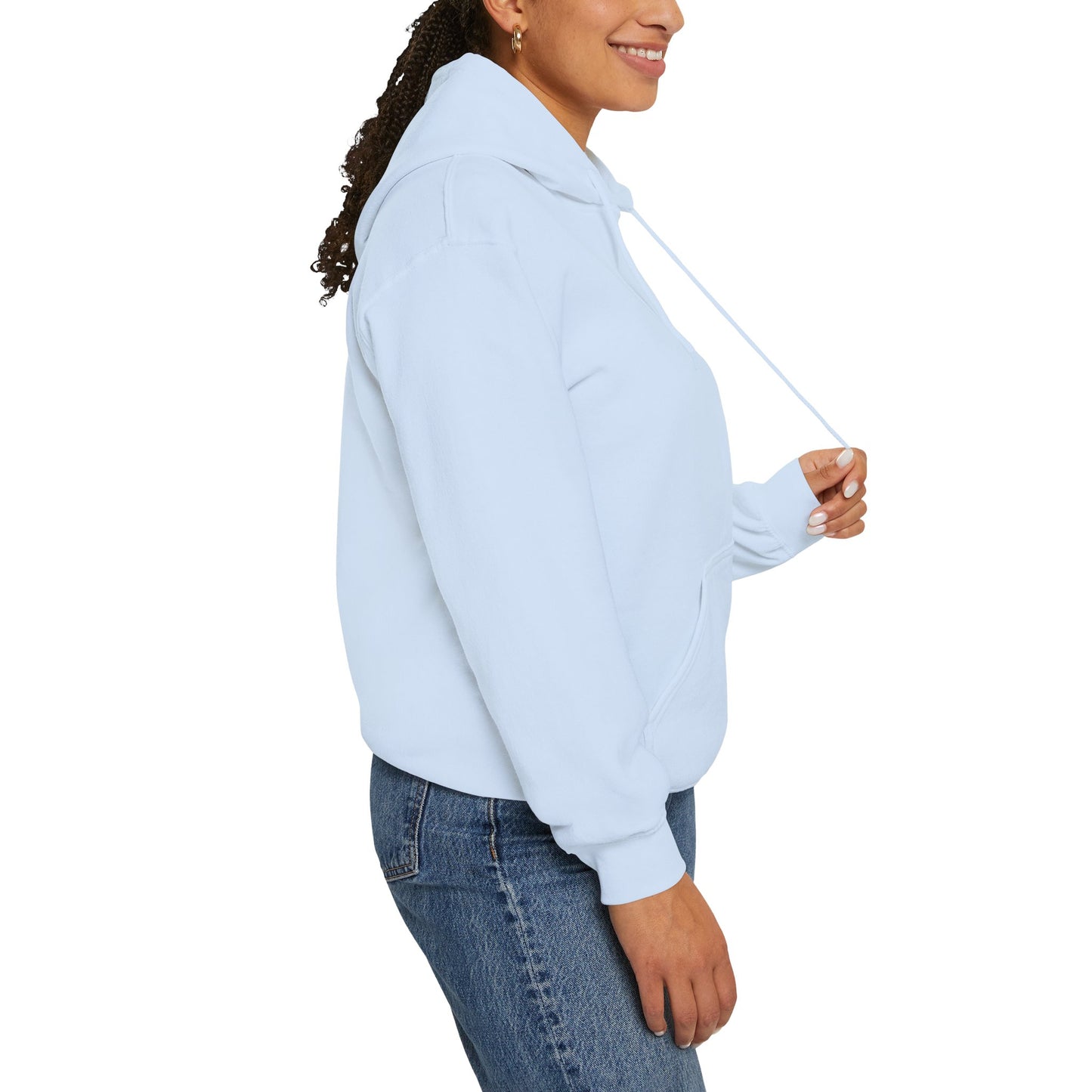 Sky Blue VYBZ YK Unisex Hoodie - Cozy Casual Wear