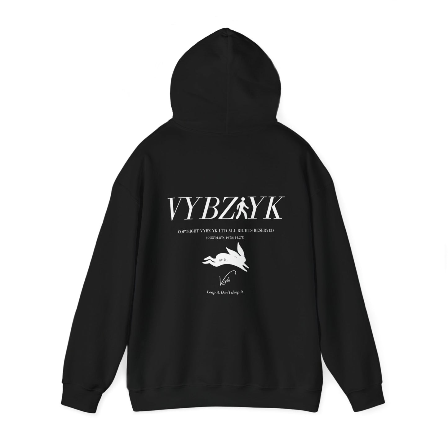 VYBZ-YK Heavy Hooded Sweatshirt - Dark Collection