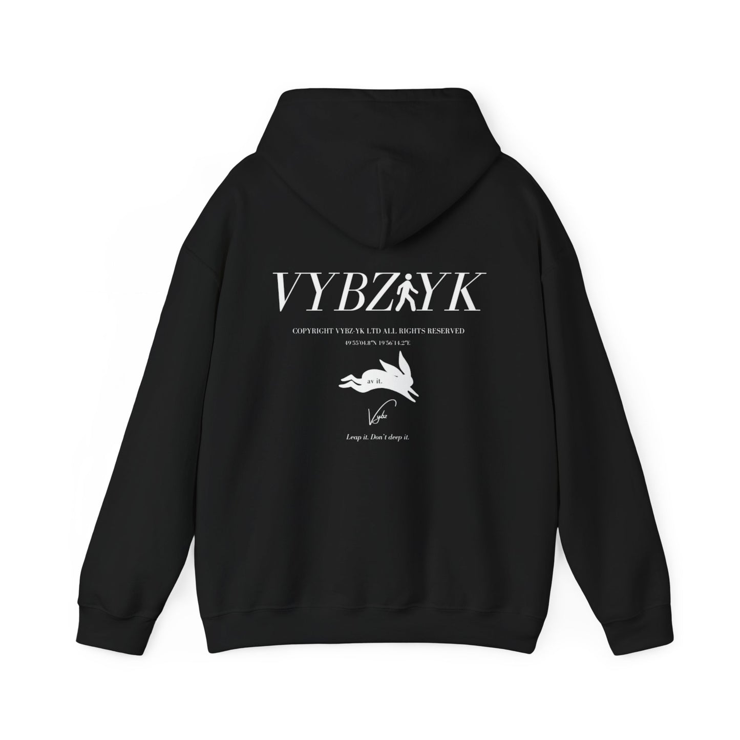 VYBZ-YK Heavy Hooded Sweatshirt - Dark Collection